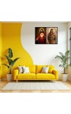 Jesus Christ - Our Lady Of Good Health Laminated Photo - 11x13 Inches, Divine Blessings For Home & Office And Temple Decoration (F16382)