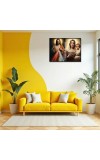Jesus Lady Of Fatima. Laminated Photo - 7x9 Inches, Divine Blessings For Home & Office And Temple Decoration (F16232)