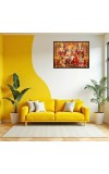 Lord RamSiya Laxman Laminated Photo - 9x11 Inches, Divine Blessings For Home & Office And Temple Decoration (F16109)