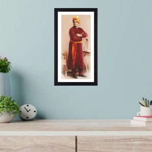 Swami Vivekananda Colored Photograph |Inspirational Wall Art| Spiritual Devotional Wall Art| Ideal for Home, Office, or Meditation Space