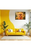 Lord Hanuman Laminated Photo - 9x11 Inches, Divine Blessings For Home & Office And Temple Decoration (F16079)
