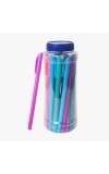 Hitech Sales Ball Pen, Best Blue Ball Pens for Smooth Writing for Students and Professionals Stationery (25 Pieces)