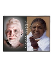 Ramana Maharshi Laminated Photo - 7x9 Inches, Divine Blessings For Home & Office And Temple Decoration (F16161)