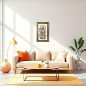 Lord Hanuman Digital Golden Balck Color Photo Frame | Hindu Religious Wall Decor | 14x20 Inches - Inspirational Wall Art For Office, Home Decor - Ideal Spiritual Gift (F16487) Lord Hanuman Digital Golden Balck Color Photo Frame | Hindu Religious Wall Decor | 14x20 Inches - Inspirational Wall Art For Office, Home Decor - Ideal Spiritual Gift (F16487)