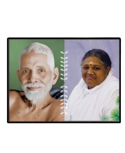 Ramana Maharshi Laminated Photo - 9x11 Inches, Divine Blessings For Home & Office And Temple Decoration (F16160)