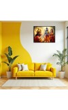 Lord RamSiya Laxman Laminated Photo - 9x11 Inches, Divine Blessings For Home & Office And Temple Decoration (F16112)