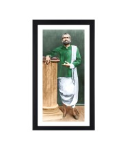 Sri Sri Thakur Ramkrishna Dev Colored Photo Frame |Divine Wall Art | Ideal for Home or Puja Room Déco