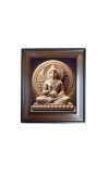 HiTechMart Lord Buddha Polystyrene Photo Frame for Wall Decor Home, Office, and Temple - Printed Photo, Pack of 1