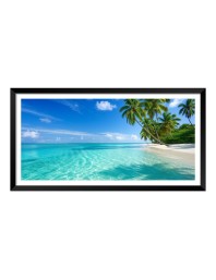 Nature Landscape Floating Frame Scenery Digital Print - (I5911) - 24x36 inch Modern Nature Wall Art for Living Room, Bedroom, Office, Hotels, Drawing Room