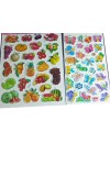 Colorful Sticker Combo Pack – Butterflies, Fruits, Water Animals, Dinosaurs, Astronauts, Hearts & Barbies – 100+ Waterproof Vinyl Stickers for Kids, Scrapbooking, Laptops, Crafts (Fruits)