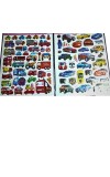 Colorful Sticker Combo Pack – Butterflies, Fruits, Water Animals, Dinosaurs, Astronauts, Hearts & Barbies – 100+ Waterproof Vinyl Stickers for Kids, Scrapbooking, Laptops, Crafts (Cars)