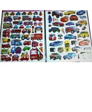 Colorful Sticker Combo Pack – Butterflies, Fruits, Water Animals, Dinosaurs, Astronauts, Hearts & Barbies – 100+ Waterproof Vinyl Stickers for Kids, Scrapbooking, Laptops, Crafts (Cars)