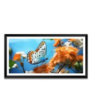 Nature Landscape Floating Frame Scenery Digital Print - (I5722) - 12x24 inch Modern Nature Wall Art for Living Room, Bedroom, Office, Hotels, Drawing Room