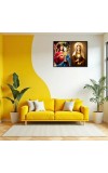 Immaculate Heart Of Mary Laminated Photo - 5x7 Inches, Divine Blessings For Home & Office And Temple Decoration (F16449)