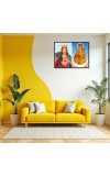 Jesus Lady Of Velankanni Laminated Photo - 11x13 Inches, Divine Blessings For Home & Office And Temple Decoration (F16205)