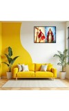 Jesus Christ - Our Lady Of Grace Laminated Photo - 5x7 Inches, Divine Blessings For Home & Office And Temple Decoration (F16399)