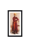 Swami Vivekananda Colored Photograph |Inspirational Wall Art| Spiritual Devotional Wall Art| Ideal for Home, Office, or Meditation Space