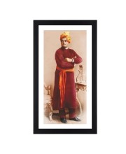 Swami Vivekananda Colored Photograph |Inspirational Wall Art| Spiritual Devotional Wall Art| Ideal for Home, Office, or Meditation Space