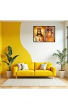 Jesus Lady Of Velankanni Laminated Photo - 13x15 Inches, Divine Blessings For Home & Office And Temple Decoration (F16202)