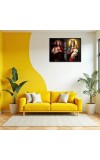 Jesus Christ - Our Lady Of Perpetual Help Laminated Photo - 13x15 Inches, Divine Blessings For Home & Office And Temple Decoration (F16262)