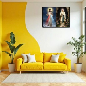 Jesus Christ - Immaculate Conception Laminated Photo - 9x11 Inches, Divine Blessings For Home & Office And Temple Decoration (F16445) Jesus Christ - Immaculate Conception Laminated Photo - 9x11 Inches, Divine Blessings For Home & Office And Temple Decoration (F16445)