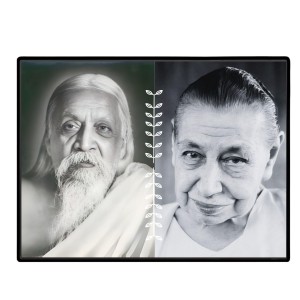 Sri Aurobindo & The Mother Laminated Photo - 7x9 Inches, Divine Blessings For Home & Office And Temple Decoration (F16151) Sri Aurobindo & The Mother Laminated Photo - 7x9 Inches, Divine Blessings For Home & Office And Temple Decoration (F16151)