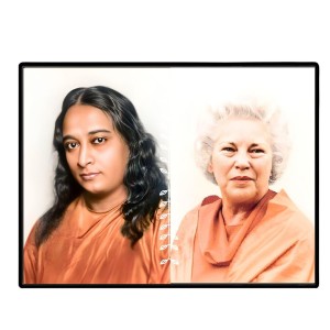 Paramahansa Yogananda Sri Daya Mata Laminated Photo - 5x7 Inches, Divine Blessings For Home & Office And Temple Decoration (F16172)
