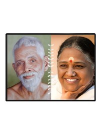 Ramana Maharshi Laminated Photo - 11x13 Inches, Divine Blessings For Home & Office And Temple Decoration (F16159)