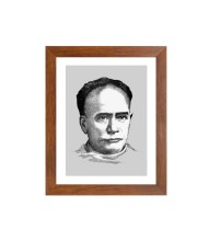 Vidya Sagar Black and White Photo | Vidya Sagar Black and White Photo| Classic Monochrome Portrait | Timeless Wall Art and Ideal Gift