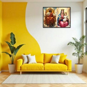 Jesus Lady Of FatimaLaminated Photo - 9x11 Inches, Divine Blessings For Home & Office And Temple Decoration (F16216) Jesus Lady Of FatimaLaminated Photo - 9x11 Inches, Divine Blessings For Home & Office And Temple Decoration (F16216)