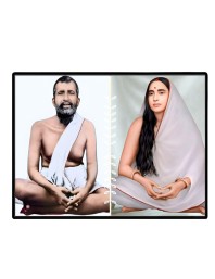 Maa Sarada Devi Laminated Photo - 11x13 Inches, Divine Blessings For Home & Office And Temple Decoration (F16164)