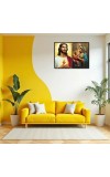 Jesus Christ - Mother Mary Laminated Photo - 11x13 Inches, Divine Blessings For Home & Office And Temple Decoration (F16418)