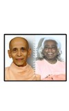 Swami Sivananda Swami Sacchidanandaji Laminated Photo - 7x9 Inches, Divine Blessings For Home & Office And Temple Decoration (F16155)