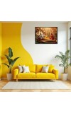 Lord Vishnu Laminated Photo - 9x11 Inches, Divine Blessings For Home & Office And Temple Decoration (F16090)