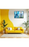 Jesus Christ - Immaculate Conception Laminated Photo - 11x13 Inches, Divine Blessings For Home & Office And Temple Decoration (F16439)