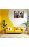 Jesus Christ - Virgin Mary Laminated Photo - 5x7 Inches, Divine Blessings For Home & Office And Temple Decoration (F16396)