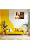 Jesus And Immaculate Heart Of Mary Laminated Photo - 11x13 Inches, Divine Blessings For Home & Office And Temple Decoration (F16193)