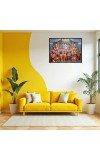 Lord RamSiya Laxman Laminated Photo - 9x11 Inches, Divine Blessings For Home & Office And Temple Decoration (F16115)
