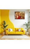 Jesus Christ - Our Lady Of Good Health Laminated Photo - 11x13 Inches, Divine Blessings For Home & Office And Temple Decoration (F16353)