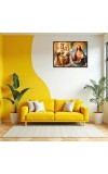 Jesus Lady Of Fatima. Laminated Photo - 7x9 Inches, Divine Blessings For Home & Office And Temple Decoration (F16233)