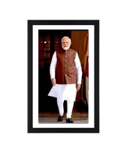 Prime Minister Narendra Modi Colored Photograph | Inspirational Wall Art | Ideal for Home or OfficeDecoration