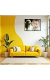 Sri Aurobindo & The Mother Laminated Photo - 7x9 Inches, Divine Blessings For Home & Office And Temple Decoration (F16152)