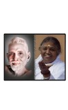 Sri Ramana Maharshi & Mother (Ammal) Laminated Photo - 9x11 Inches, Divine Blessings For Home & Office And Temple Decoration (F16316)