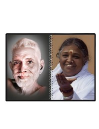 Sri Ramana Maharshi & Mother (Ammal) Laminated Photo - 9x11 Inches, Divine Blessings For Home & Office And Temple Decoration (F16316)