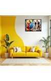 Jesus Blessed Virgin Mary Laminated Photo - 11x13 Inches, Divine Blessings For Home & Office And Temple Decoration (F16241)