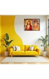 Jesus Lady Of Velankanni Laminated Photo - 5x7 Inches, Divine Blessings For Home & Office And Temple Decoration (F16206)