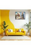 Jesus Christ - Virgin Mary Laminated Photo - 5x7 Inches, Divine Blessings For Home & Office And Temple Decoration (F16397)
