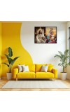 Jesus Christ - Our Lady Of Velankanni Laminated Photo - 5x7 Inches, Divine Blessings For Home & Office And Temple Decoration (F16372)