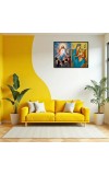Jesus Christ - Our Lady Of Perpetual Help Laminated Photo - 11x13 Inches, Divine Blessings For Home & Office And Temple Decoration (F16363)