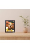 Hitech Sales Bhakti vedanta swami Prabhupada Standing Photo Frame for Pooja Room, Temple Decor, Home Decoration and Gift